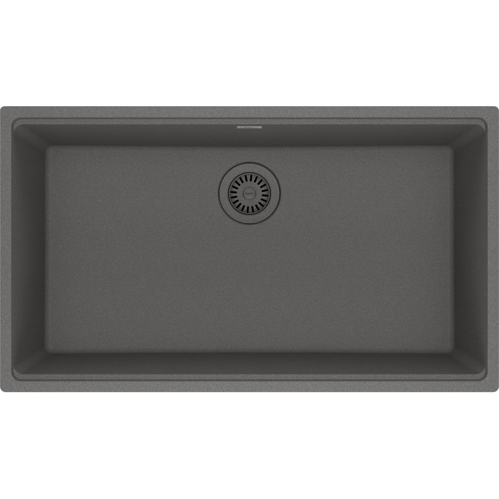 Franke Maris — Tarja Bajocubierta 33.5″ de Fragranite — Gris Piedra