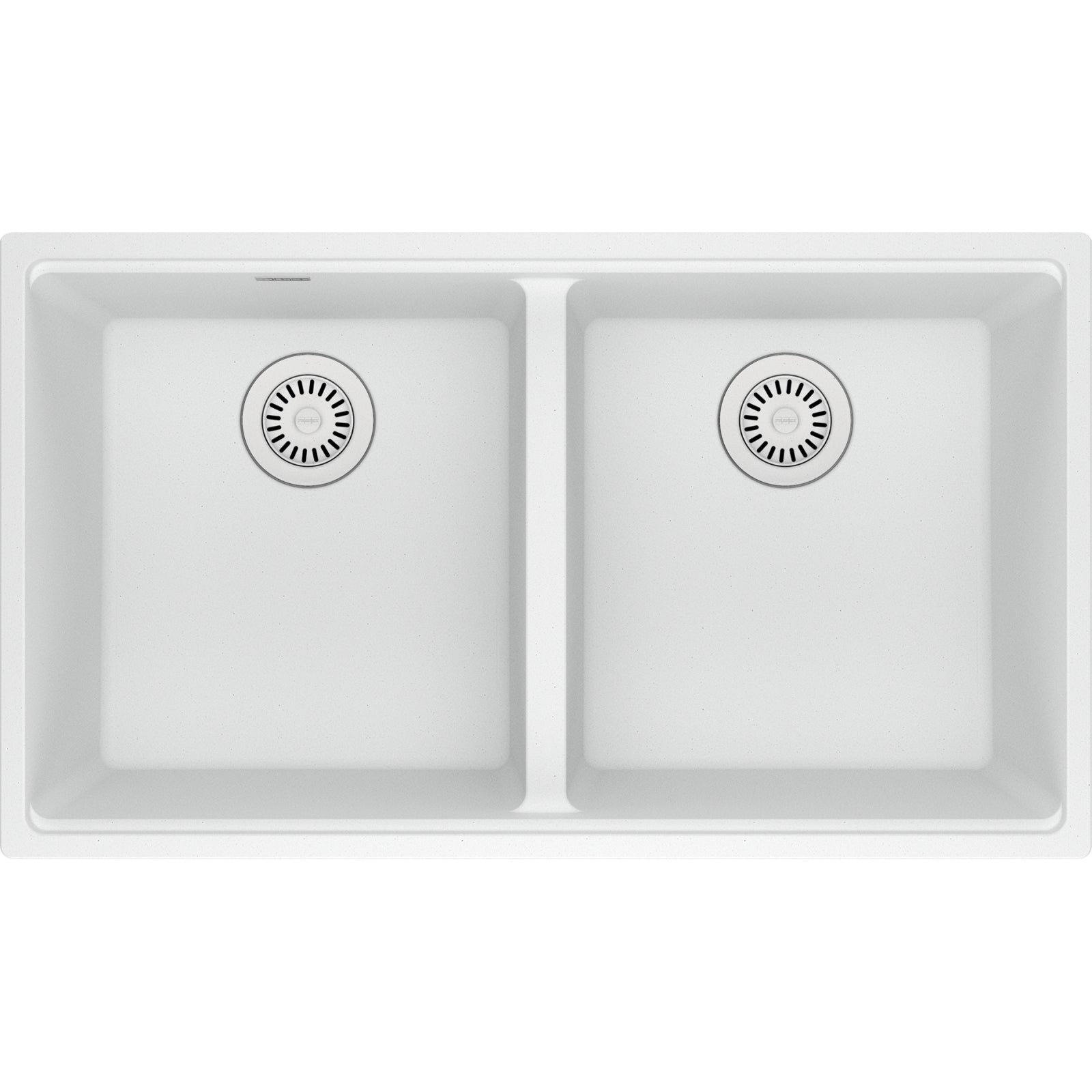 Franke Maris — Tarja Bajocubierta 33.5″ de Fragranite — Blanco Polar