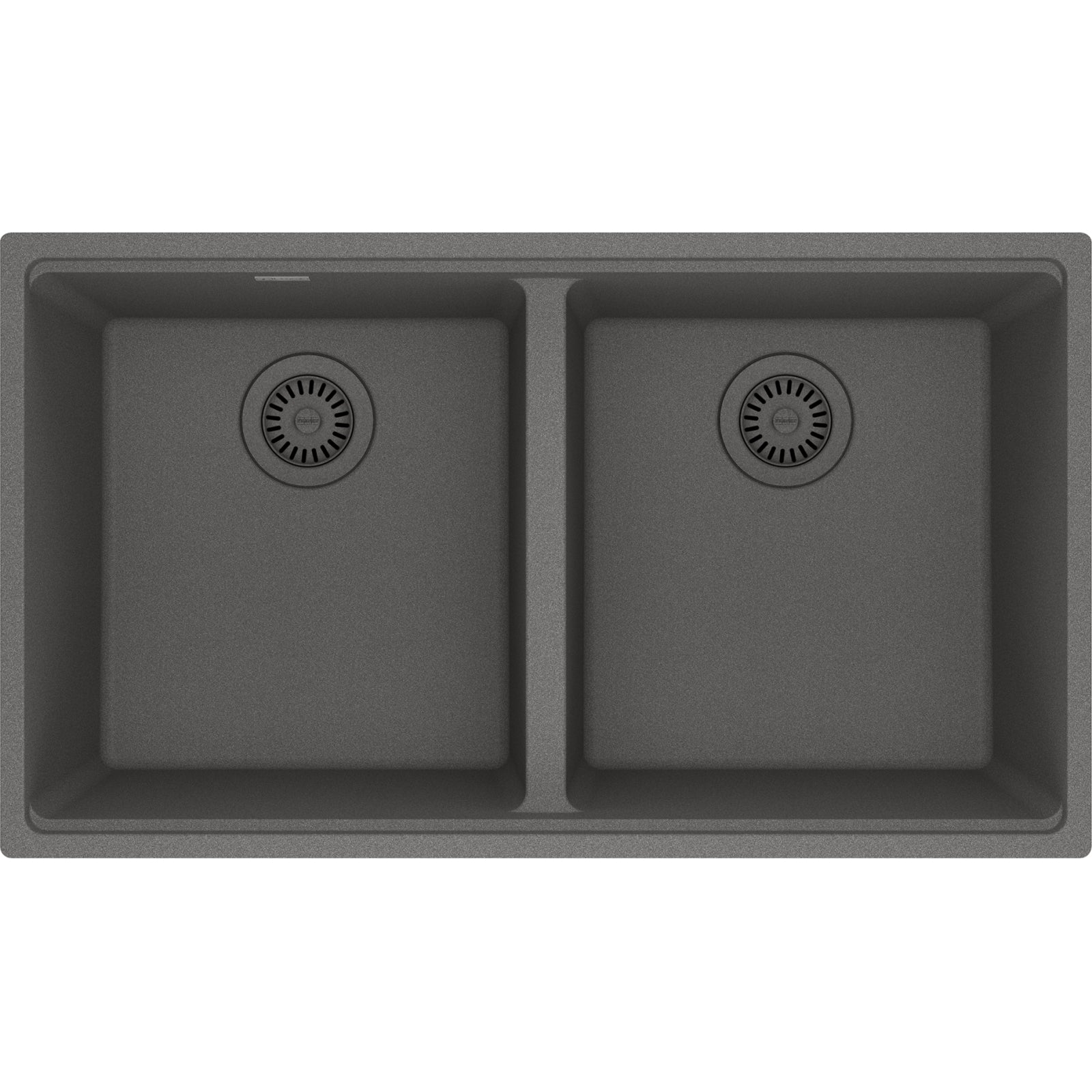 Franke Maris — Tarja Bajocubierta 33.5″ de Fragranite — Gris Piedra