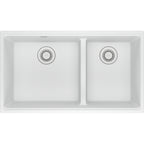 Franke Maris — Tarja Bajocubierta 33″ de Fragranite — Blanco Polar