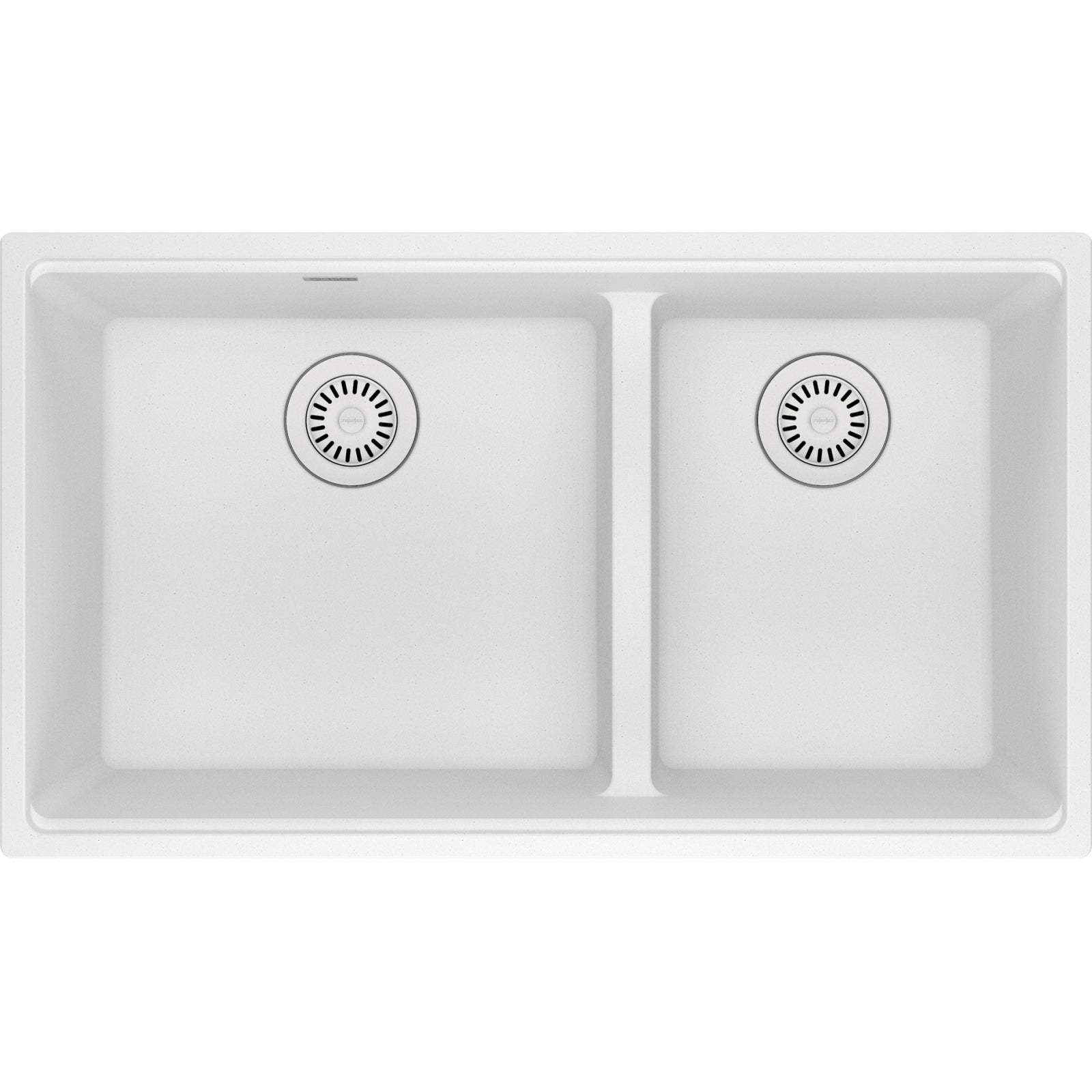 Franke Maris — Tarja Bajocubierta 33″ de Fragranite — Blanco Polar