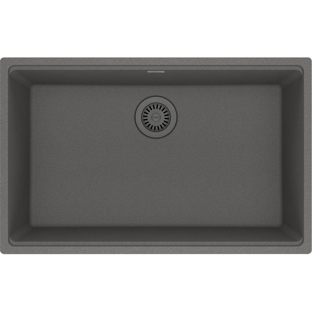Franke Maris — Tarja Bajocubierta 30.5″ de Fragranite — Gris Piedra