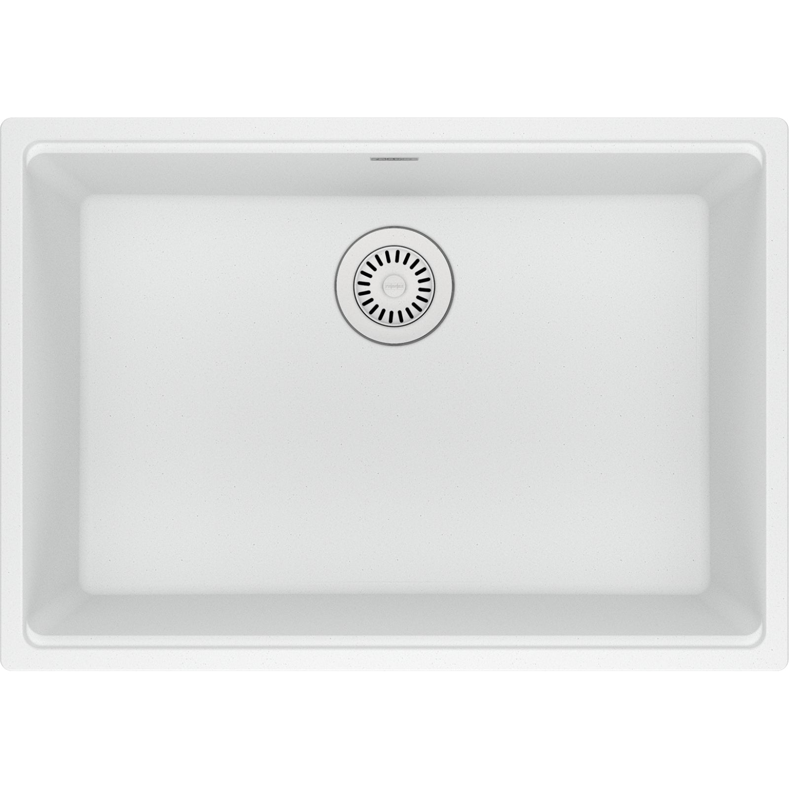 Franke Maris — Tarja Bajocubierta 27.5″ de Fragranite — Blanco Polar