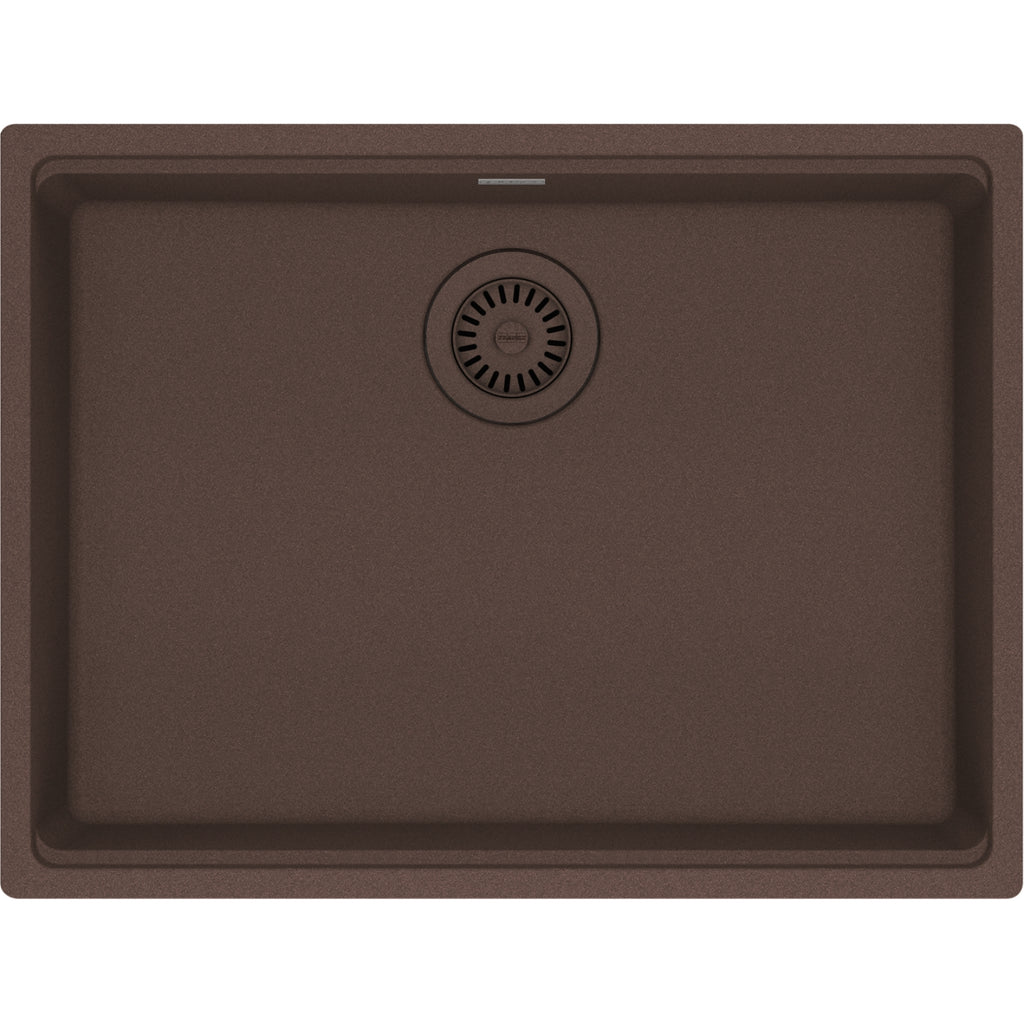 Franke Maris — Tarja Bajocubierta 25.5″ de Fragranite — Moka