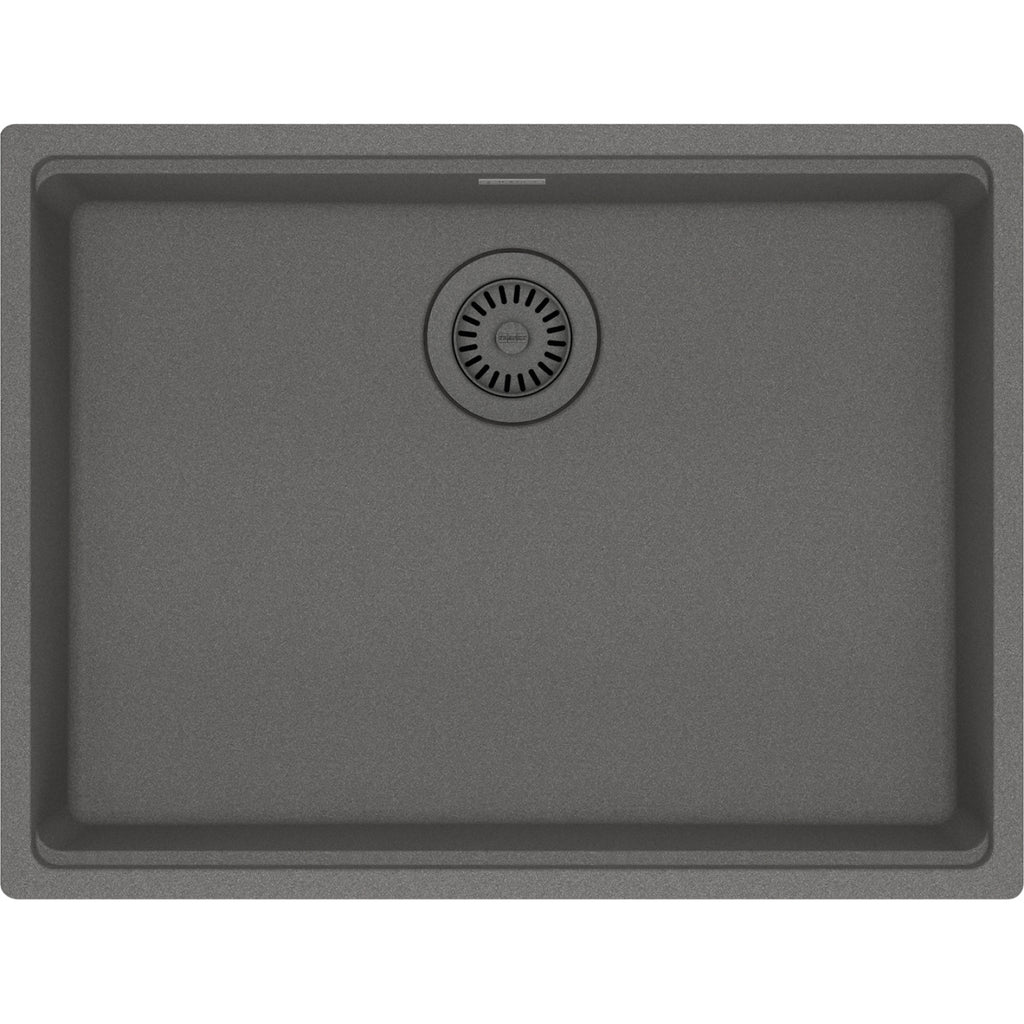 Franke Maris — Tarja Bajocubierta 25.5″ de Fragranite — Gris Piedra