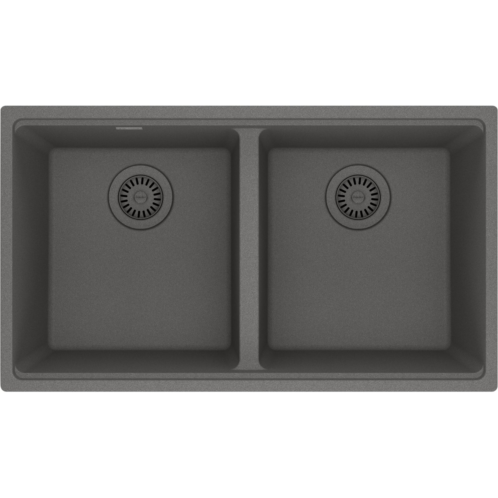 Franke Maris — Tarja Bajocubierta 31.5″ de Fragranite — Gris Piedra