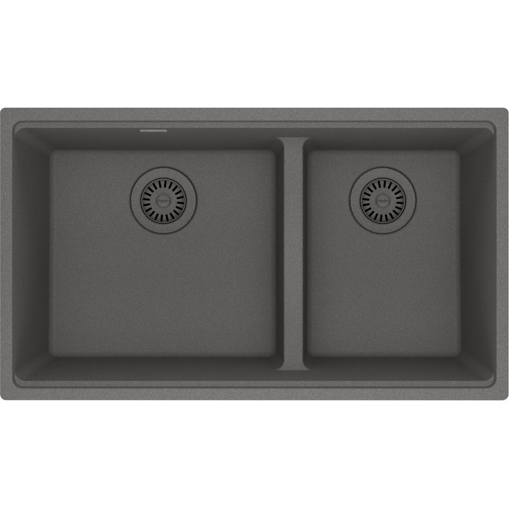 Franke Maris — Tarja Bajocubierta 31.5″ de Fragranite — Gris Piedra