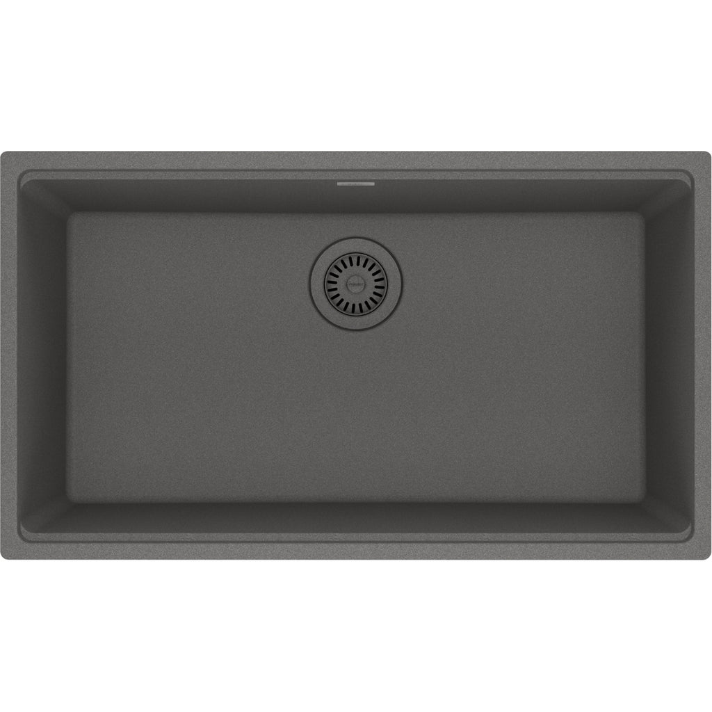 Franke Maris — Tarja Bajocubierta 31.5″ de Fragranite — Gris Piedra