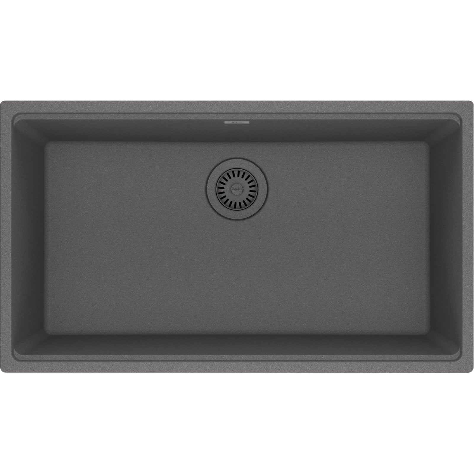 Franke Maris — Tarja Bajocubierta 31.5″ de Fragranite — Gris Piedra