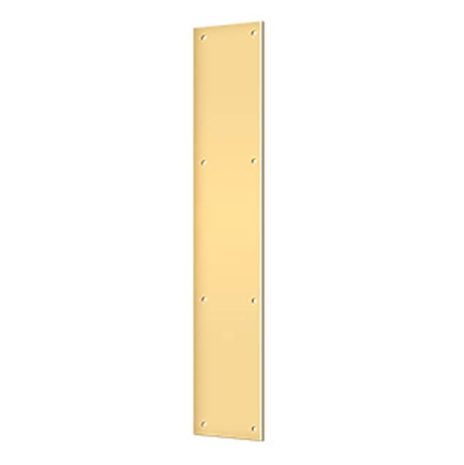 Deltana Placa de Empuje 3-1/2" x 20"