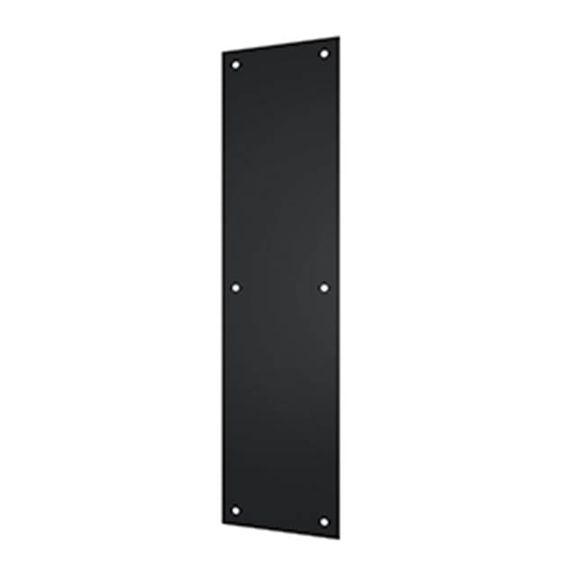Deltana Placa de Empuje de Acero Inoxidable 4" x 16"