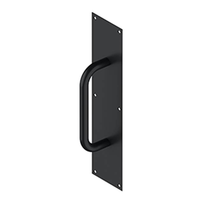 Deltana Placa con Jaladera de Acero Inoxidable 4" x 16"