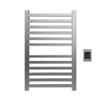 Quadro Q2132 Toallero Calefactor Cableado en Níquel Satinado