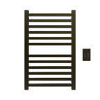 Quadro Q2132 Toallero Calefactor Cableado en Níquel Satinado