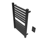 Quadro Q2132 Toallero Calefactor Cableado en Níquel Satinado