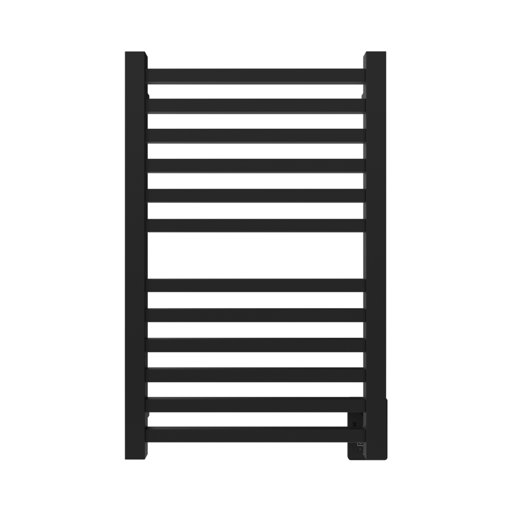 Quadro Q2132 Toallero Calefactor Cableado en Níquel Satinado