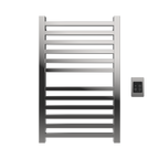 Quadro Q2132 Toallero Calefactor Cableado en Níquel Satinado