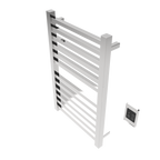 Quadro Q2132 Toallero Calefactor Cableado en Níquel Satinado