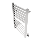 Quadro Q2132 Toallero Calefactor Cableado en Níquel Satinado