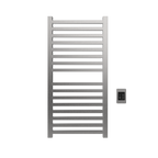 Quadro Q2142 Toallero Calefactor Cableado en Níquel Satinado