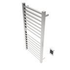 Quadro Q2142 Toallero Calefactor Cableado en Níquel Satinado