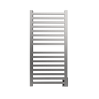 Quadro Q2142 Toallero Calefactor Cableado en Níquel Satinado