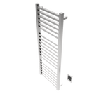 Quadro Q2154 Toallero Calefactor Cableado en Níquel Satinado