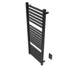Quadro Q2154 Toallero Calefactor Cableado en Níquel Satinado