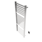 Quadro Q2154 Toallero Calefactor Cableado en Níquel Satinado