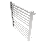 Quadro Q2932 Toallero Calefactor Cableado en Níquel Satinado