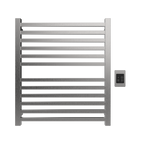 Quadro Q2932 Toallero Calefactor Cableado en Níquel Satinado