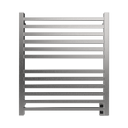 Quadro Q2932 Toallero Calefactor Cableado en Níquel Satinado