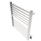 Quadro Q2932 Toallero Calefactor Cableado en Níquel Satinado