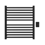 Quadro Q2932 Toallero Calefactor Cableado en Níquel Satinado
