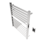 Quadro Q2932 Toallero Calefactor Cableado en Níquel Satinado
