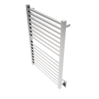 Quadro Q2942 Toallero Calefactor Cableado en Níquel Satinado