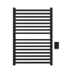 Quadro Q2942 Toallero Calefactor Cableado en Níquel Satinado
