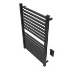 Quadro Q2942 Toallero Calefactor Cableado en Níquel Satinado