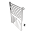 Quadro Q2942 Toallero Calefactor Cableado en Níquel Satinado