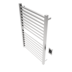 Quadro Q2942 Toallero Calefactor Cableado en Níquel Satinado