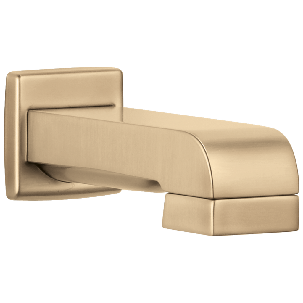Brizo Surtidor de Tina con Desviador — Oro Luxe