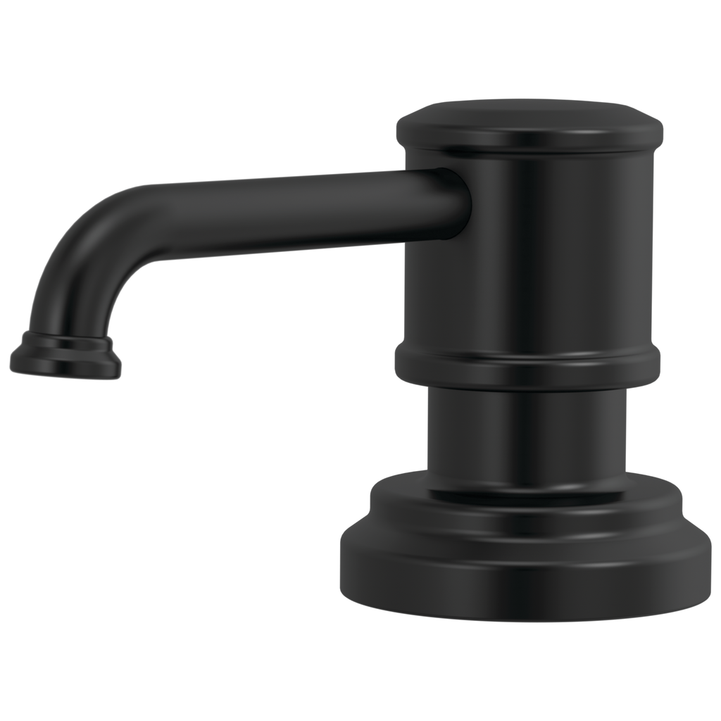 Brizo Artesso Dispensador de Jabón — Negro Mate