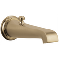 Brizo Rook Surtidor de Tina con Desviador — Oro Luxe