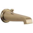 Brizo Rook Surtidor de Tina con Desviador — Oro Luxe