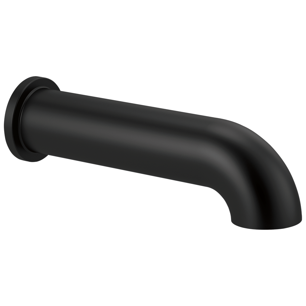 Brizo Essential Surtidor de Tina sin Desviador — Negro Mate