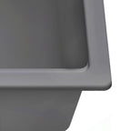 Ruvati epiStage — Tarja Workstation de Cocina en Granito Compuesto — Gris Urbano — 4