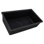 Ruvati epiStage — Tarja Workstation de Cocina en Granito Compuesto — Negro Mate — 3