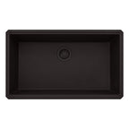 Ruvati epiStage — Tarja Workstation de Cocina en Granito Compuesto — Espresso