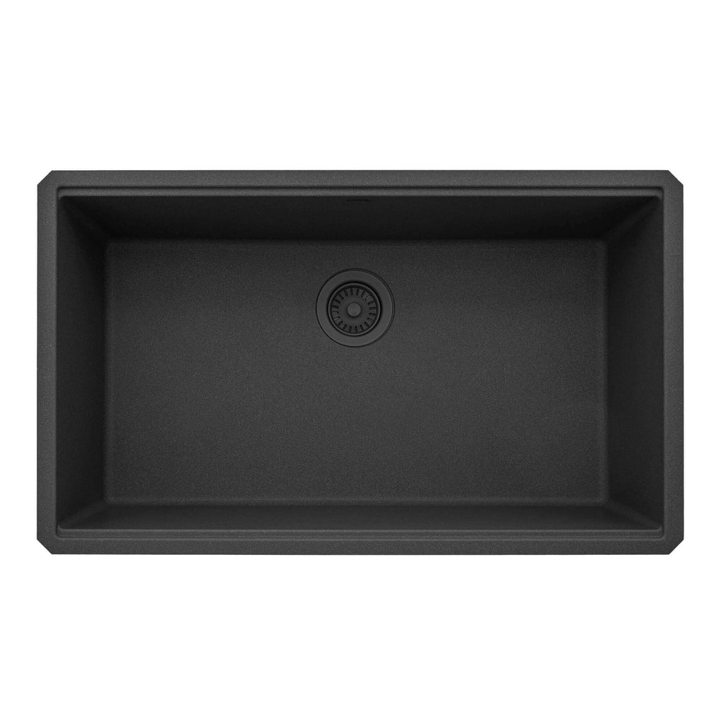 Ruvati epiStage — Tarja Workstation de Cocina en Granito Compuesto — Gris Urbano