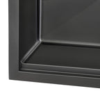 Ruvati Giana — Tarja Workstation de Cocina en Acero Inoxidable — Negro Gunmetal — 4